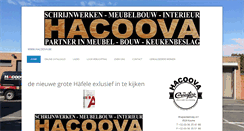 Desktop Screenshot of hacoova.be